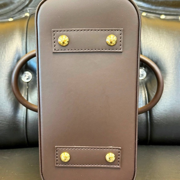 Louis Vuitton N40606 Alma BB Damier Ebene Brown Canvas Small handbag purse full - Picture 9 of 12